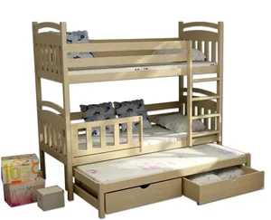 Patrová postel s přistýlkou Vomaks PPV001 1210/BEZ3