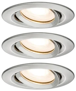 Paulmann Nova GU10 IP65 Stmívatelné LED Podhledové Svítidlo 3ks