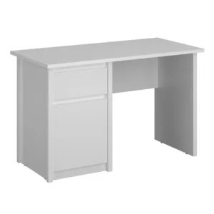 PC stůl ERODIN 1D1S 120 cm – bílý