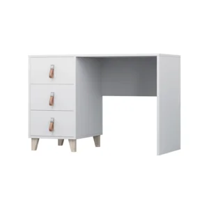PC stůl Fiera – bílý, ABS hrany, 110 × 55 × 73 cm