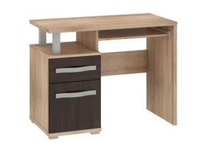PC stůl LEHUA 1D1S – dub sonoma / tmavý dub