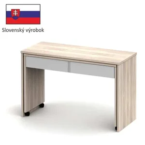 PC stůl Versal NEW – dub sonoma/bílá