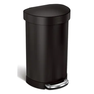 Pedálový odpadkový koš z nerezové oceli 45 l – simplehuman