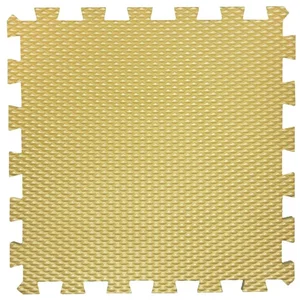 Pěnová podlaha Minideckfloor Zlatá 34x34 cm