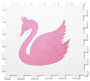 Pěnové puzzle Minideckfloor Labuť - bezpečné a snadno sestavitelné podlahové díly