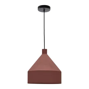 Peralta závěsné svítidlo, terakotová, kovové stínidlo Ø30 cm