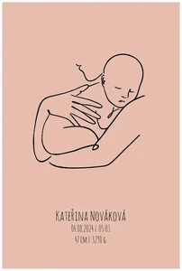 Personalizovaný dětský plakát 50x70 cm