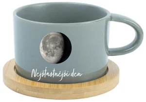 Personalizovaný keramický hrníček s měsíční fází