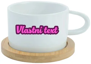 Personalizovaný makronkový hrnek s vlastním textem
