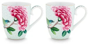 Pip Studio Blushing Birds Sada 2 Hrnků 350ml
