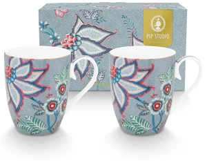 Pip Studio Flower Festival Sada 2 Hrnků 350 ml