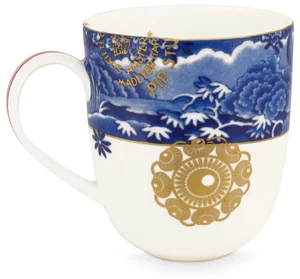 Pip Studio Heritage Modrý Porcelánový Hrnek 160ml