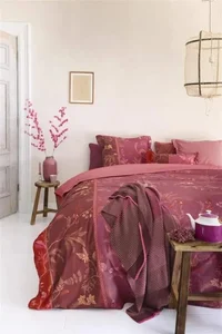 Pip Studio Isola Pink perkálové povlečení 200x200 + 2x 70x90 cm