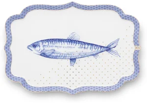 Pip Studio Royal Yerseke Oválný Talíř 26x18 cm