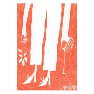 Plakát 30 × 40 cm Sunday at Five – Maxine McCrann, The Poster Club