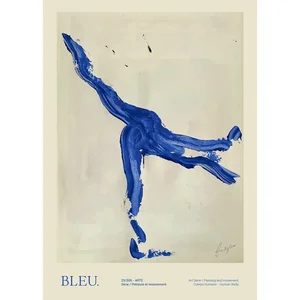 Plakát 50×70 cm Bleu