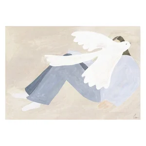 Plakát Bright Bird 70×50 cm