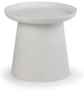 Plastový stolek FUNGO 50 cm bílý