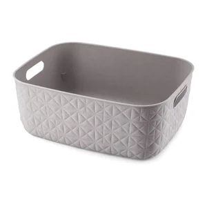 Plastový úložný košík Softex 38x29x14 cm