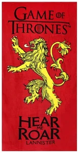 Plážová osuška Hra o trůny Lannister 70x140 cm