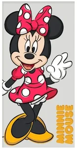 Plážová osuška Minnie Mouse 70x140 cm