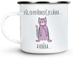 Plecháček Láska a Kočka 300 ml