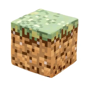 Plyšová Minecraft kostka Tráva 20 cm