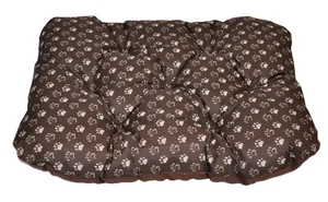 Podložka pro psy 80×60 cm – tlapka hnědá, voděodolná