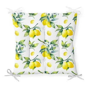 Podsedák s bavlnou Lemons 40x40 cm