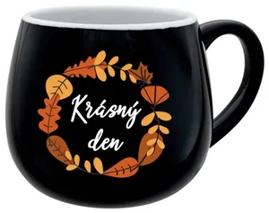 Podzimní keramický hrnek 300 ml s motivem Krásný den