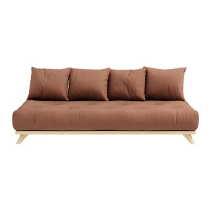 Pohovka Senza Natural Clear/Clay Brown