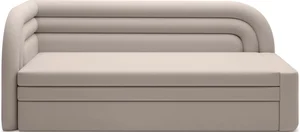 Pohovka TRELOR rozkládací levá béžová látka