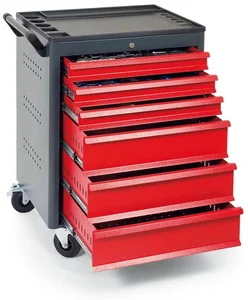 Pojízdný dílenský vozík GD s 6 zásuvkami