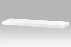 Polička 80 cm P-005 WT (bílý lesk)