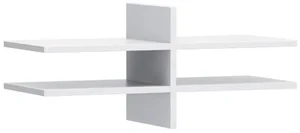 Policový organizér na tiskoviny SEGMENT 800x330x350 mm bílý