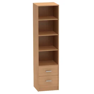 Policový regál s šuplíky BETTY NEW 4 buk 180 cm