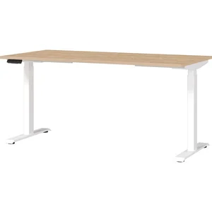 Polohovací stůl Jet s elektricky nastavitelnou výškou, dubový dekor 80×160 cm