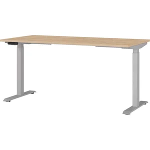 Polohovací stůl Jet, výškově nastavitelný 80×160 cm, dubový dekor