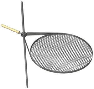 Polohovatelný grilovací rošt Ø 60 cm bez zemního pouzdra
