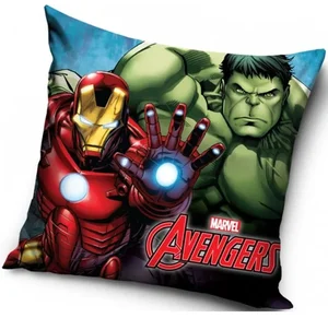 Polštář Avengers Iron Man a Hulk 40x40 cm