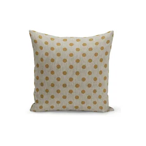 Polštář Kate Louise Dotty Yellow 43x43 cm