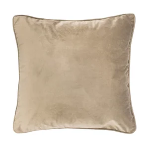 Polštář Velvety 45×45 cm světle béžový – Tiseco Home Studio
