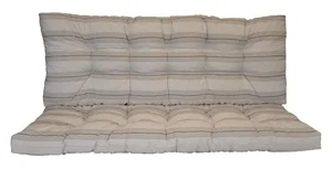 Polstr 140 cm na zahradní houpačku – Antik pruh