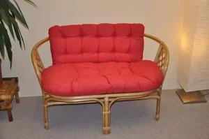 Polstr na lavici Bahama – vínový melír