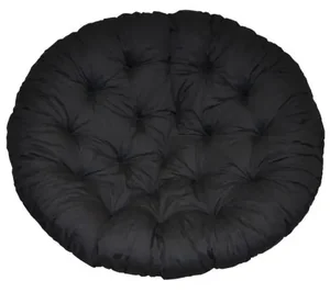 Polstr na papasan 100 cm, černý kepr