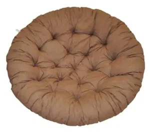 Polstr na papasan 100 cm, hnědý melír