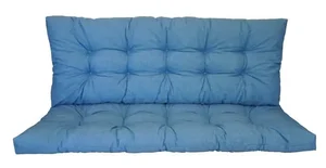 Polstr na zahradní houpačku 180 cm tyrkysový melír