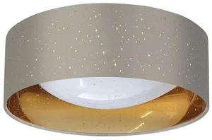 Polux LED TULUZA stropní svítidlo 18W, průměr 32 cm, hnědé