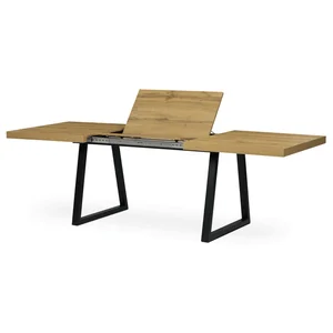 Pontorbel – rozkládací jídelní stůl dub/černá