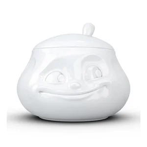 Porcelánová cukřenka s úsměvem
